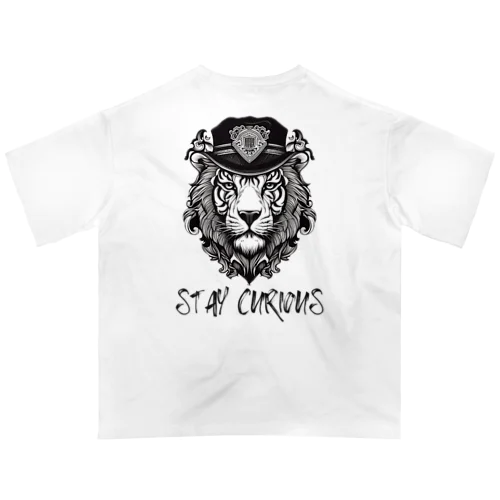 stay curious オーバーサイズTシャツ