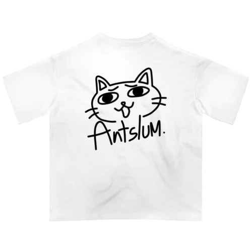 猫 オーバーサイズTシャツ