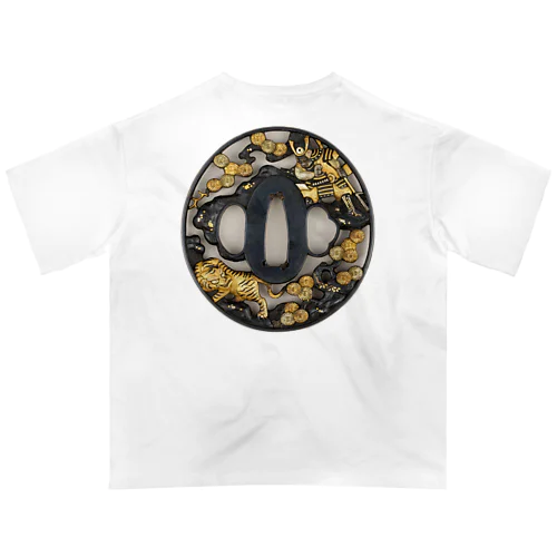 Sword Guard (Tsuba) Oversized T-Shirt