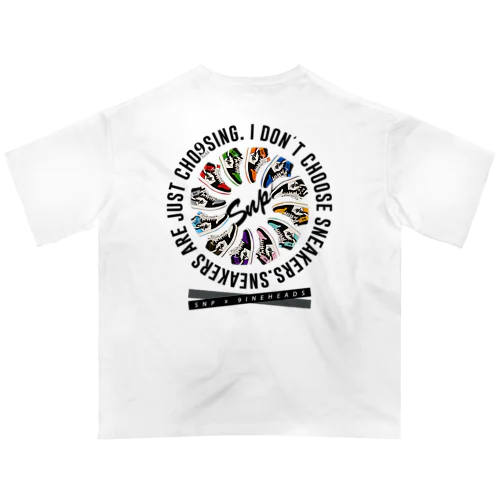 Snp×9ine SneakersCircle オーバーサイズTシャツ