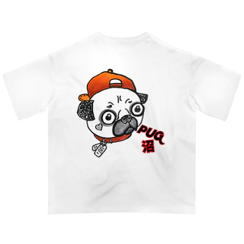 pug沼 Oversized T-Shirt