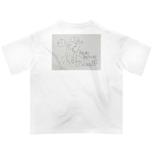 るんぺんパリアート　DAROUNE オーバーサイズTシャツ