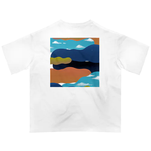 雲の集会 Oversized T-Shirt