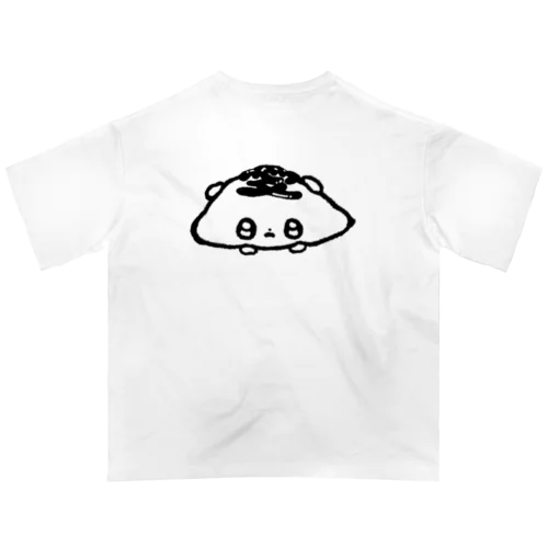 【背面】オムライスの妖精ムライちゃんTシャツ オーバーサイズTシャツ