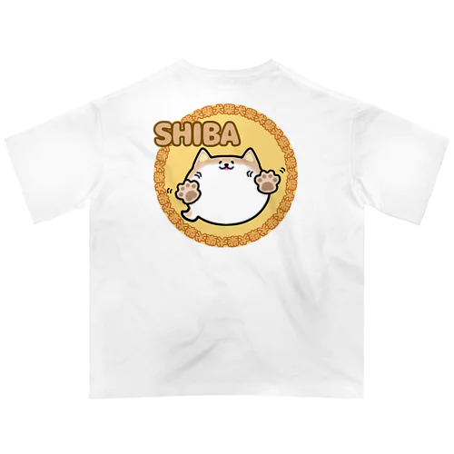 吹き出し柴犬くん001 オーバーサイズTシャツ