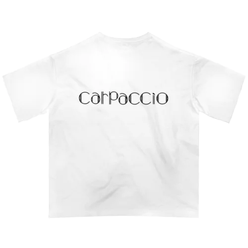carpaccioのロゴ Oversized T-Shirt