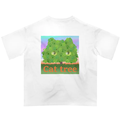 ＣＡＴ　ＴＲＥＥ Oversized T-Shirt