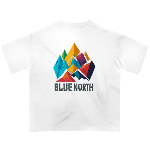 【BLUE NORTH】ボルダリングデザイン オーバーサイズTシャツ