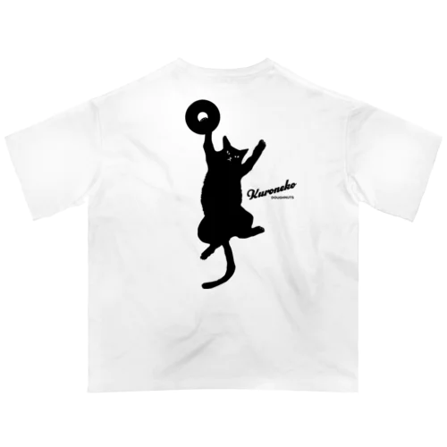 くろねこドーナツ オーバーサイズTシャツ