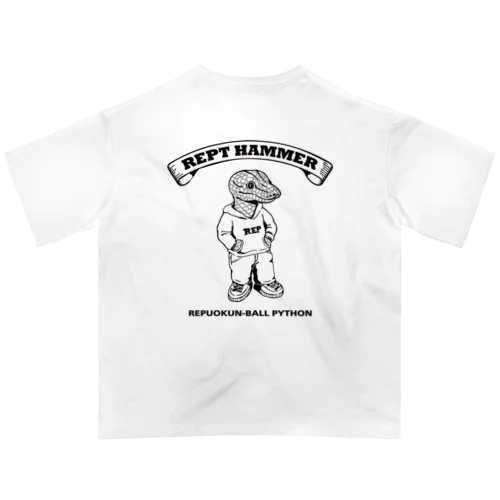 レプ男くん-ボールパイソン Oversized T-Shirt