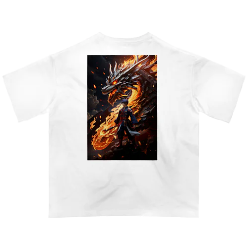 Draconic Rise オーバーサイズTシャツ