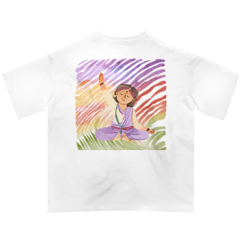 可愛いヨギーニ　-男の子- オーバーサイズTシャツ