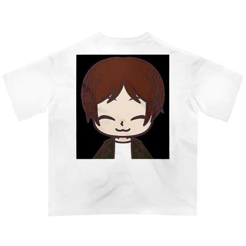 おかずちゃん似顔絵アイコン オーバーサイズTシャツ