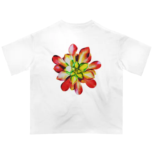 Succulents series アエオニウム Oversized T-Shirt