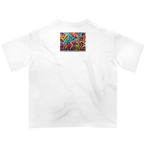 サイケデリックアート Oversized T-Shirt