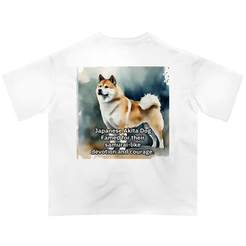 Samurai Dog オーバーサイズTシャツ