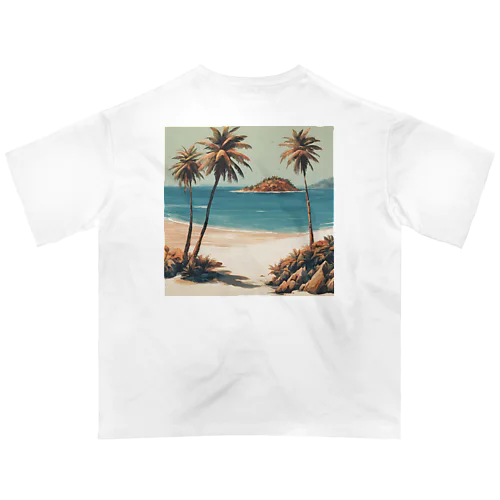 Beach オーバーサイズTシャツ
