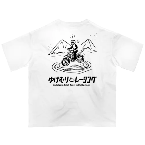 ゆけむり♨レーシング オーバーサイズTシャツ