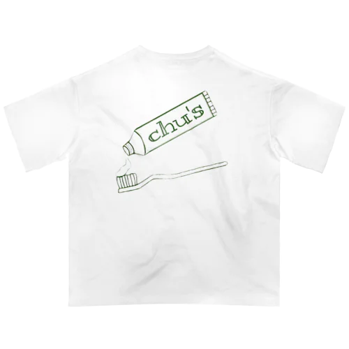 chu'sびっぐT(とぅいんくるほわいと) Oversized T-Shirt