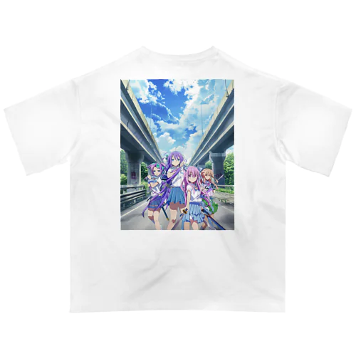 宇宙に繋がる アメジスト 2846 Oversized T-Shirt