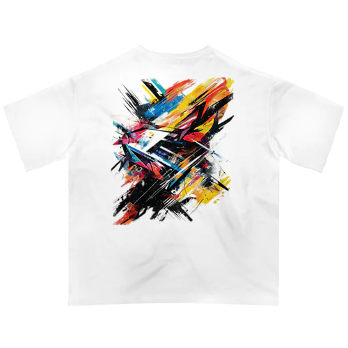 Rex graffiti オーバーサイズTシャツ