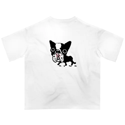 SNUB NOSE DOGS※ボストンテリア※ オーバーサイズTシャツ