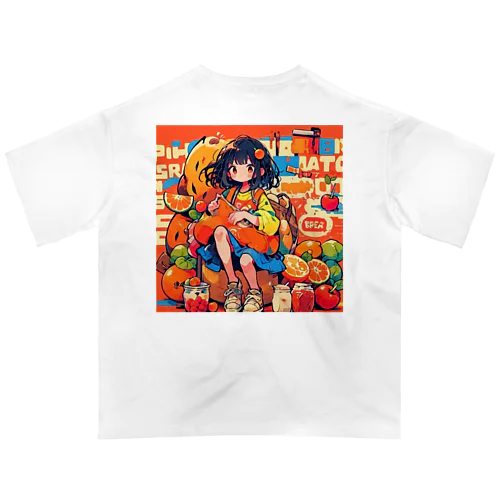 フルーツガール（ゆず） オーバーサイズTシャツ