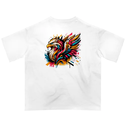 🦅グラフティ グリフォン🦅 オーバーサイズTシャツ