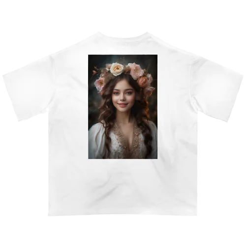 美しい華女神 アメジスト 2046 オーバーサイズTシャツ