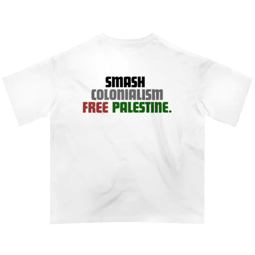 FREE PALESTINE Tシャツ オーバーサイズTシャツ