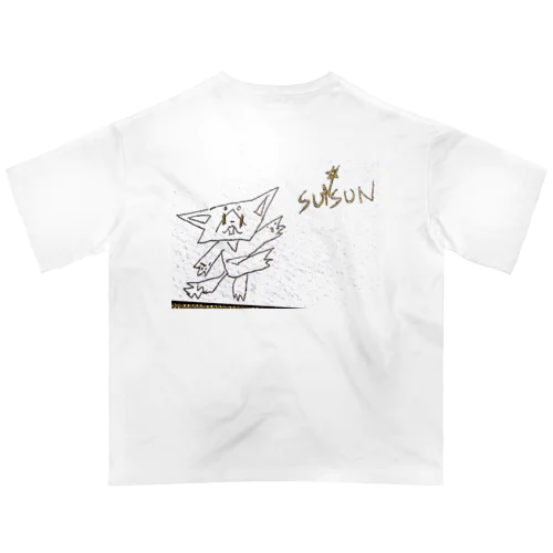 スンスンが描いたスンスンの絵 オーバーサイズTシャツ