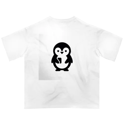 スマホペンギン Oversized T-Shirt