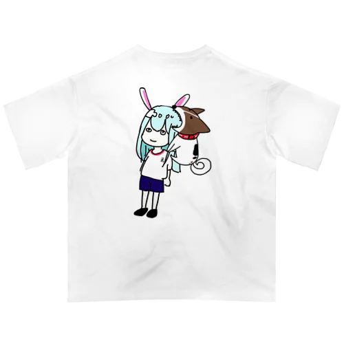 ゑものアイツとお家のイッヌ Oversized T-Shirt