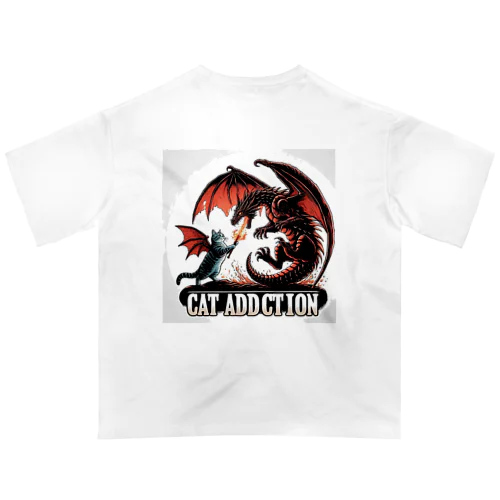 Cat Addiction 23 オーバーサイズTシャツ