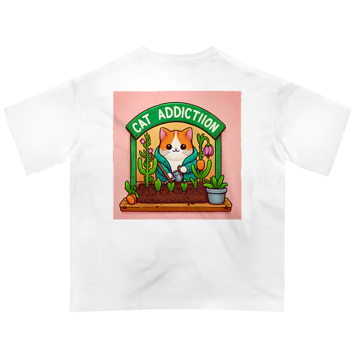 Cat Addiction 37 オーバーサイズTシャツ