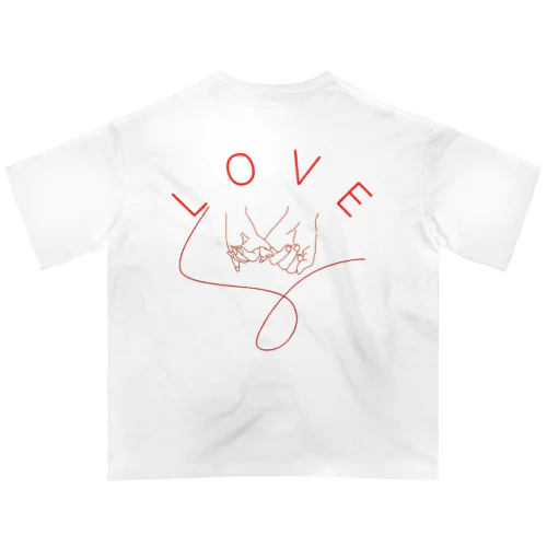 LOVE オーバーサイズTシャツ