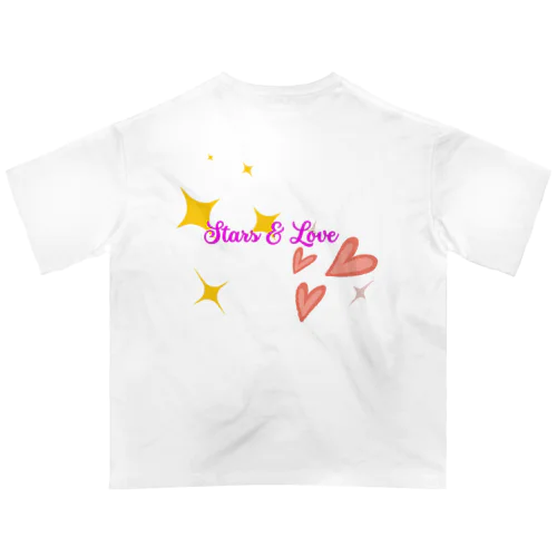 かわいいロゴ オーバーサイズTシャツ