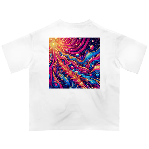 colorful オーバーサイズTシャツ