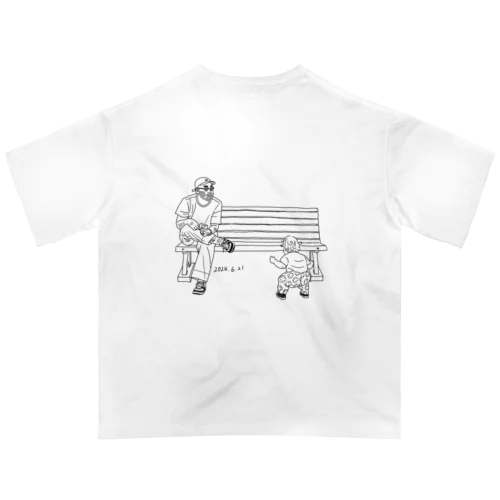 坊主くんと赤ちゃん Oversized T-Shirt