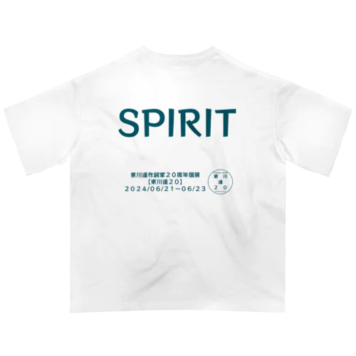 東川遥２０公式グッズ_SPIRIT TITLE Oversized T-Shirt