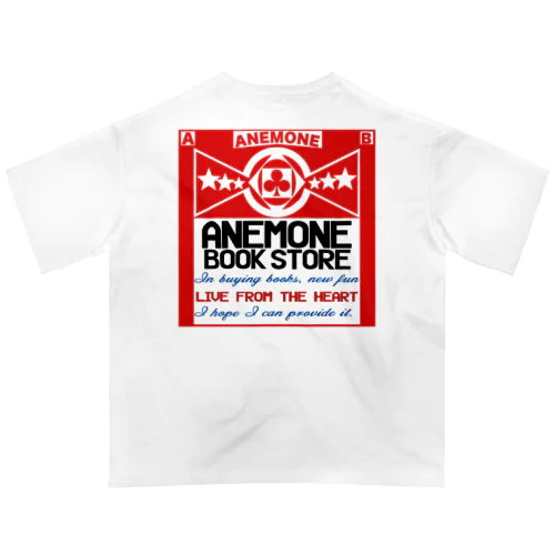 アネモネ書店　オリジナルグッズ Oversized T-Shirt