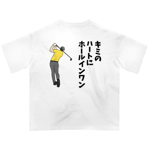 ゴルフ用語でひとこと【Ver.3】 オーバーサイズTシャツ