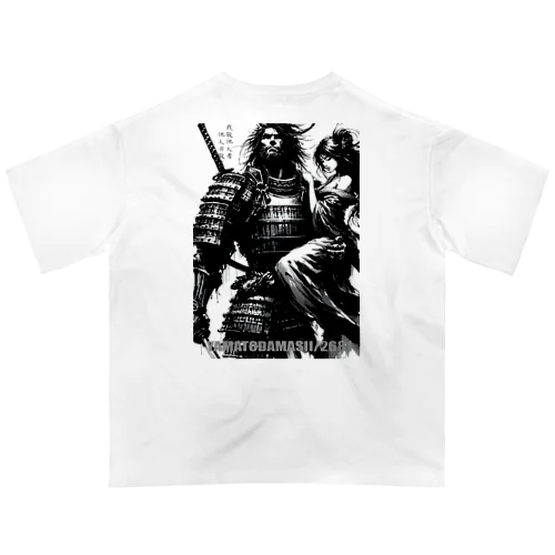 「武士と女」大和魂2681 オーバーサイズTシャツ