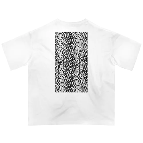 Numeric Conversion Pattern #hex Oversized T-Shirt