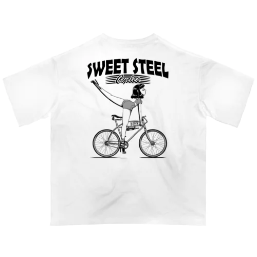 "SWEET STEEL Cycles" #2 Oversized T-Shirt