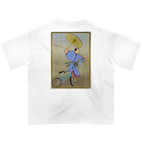 "bmx samurai" #2 Oversized T-Shirt