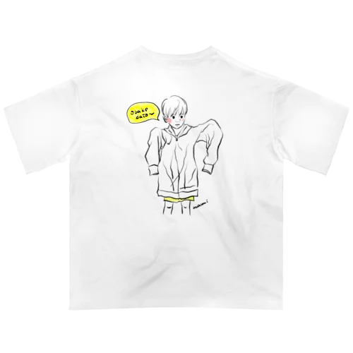 パーカーおばけ Oversized T-Shirt