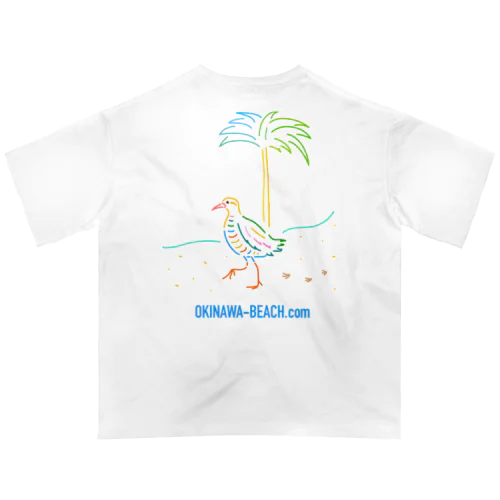 OKINAWA BEACH オーバーサイズTシャツ