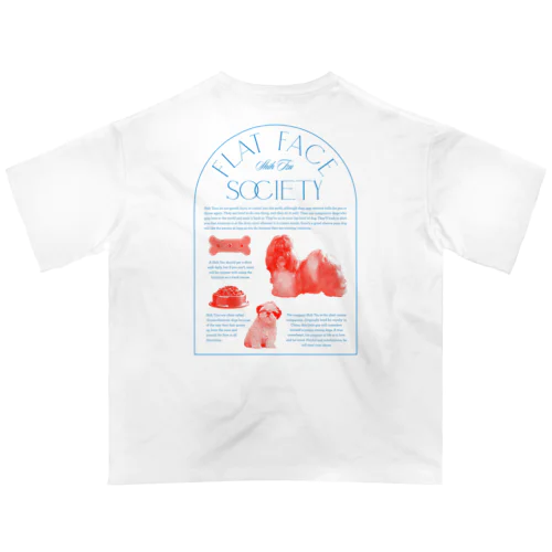 FLAT FACE Society 2 オーバーサイズTシャツ