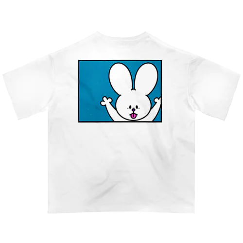 真理を悟ったウサギ オーバーサイズTシャツ